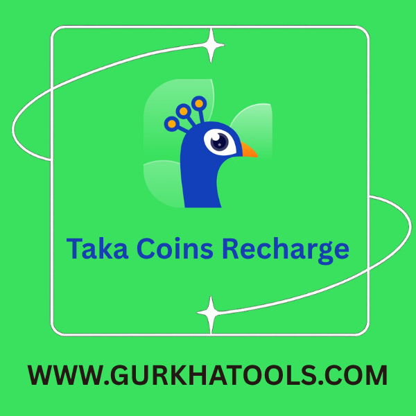 Taka Coins Recharge_www.gurkhatools.com_ Taka Live Coins Topup in Nepal